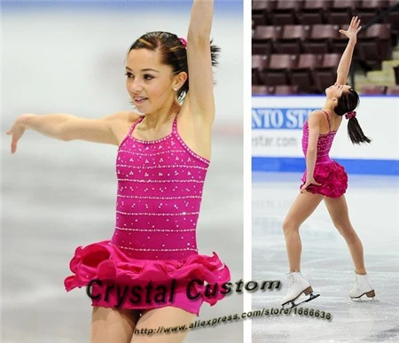 

Ice Figure Skating Dress For Kids Fashion New Brand Figure Skating Dress For Competition DR3540