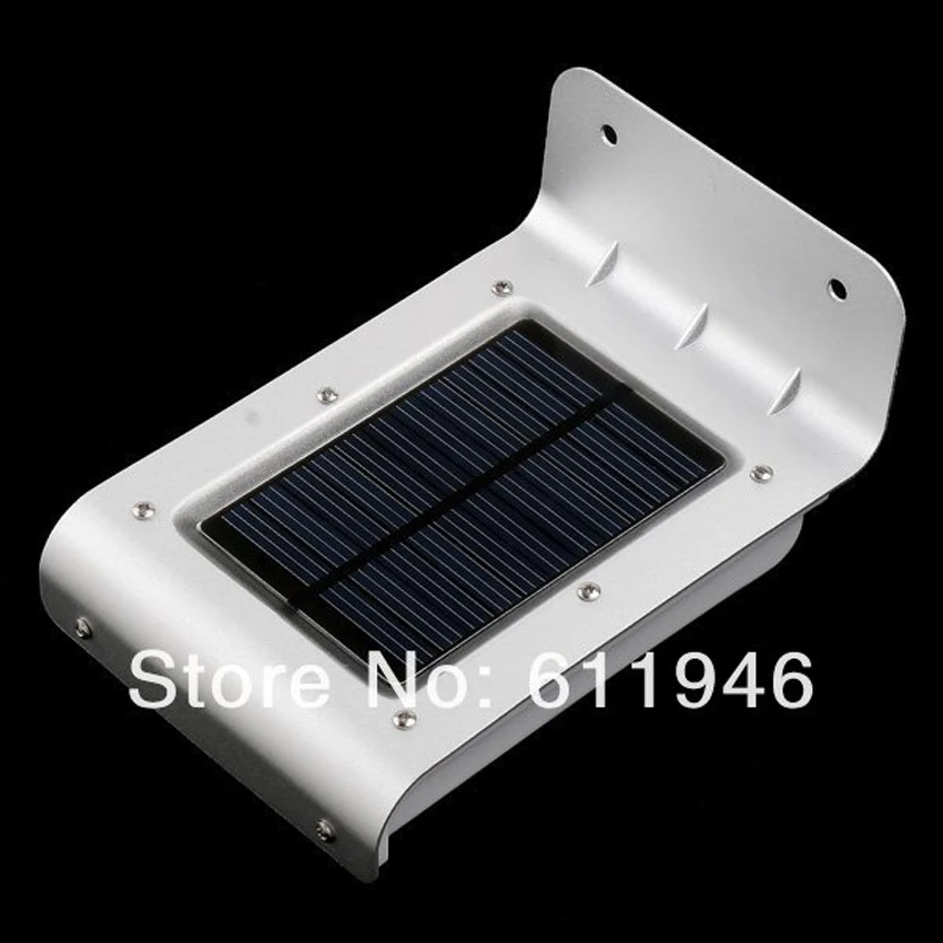 

10pcs Solar Powered Lamp Energy saving Outdoor 16 LED Wall Garden Yard Street Light Voice/light/body induction Mode Optional