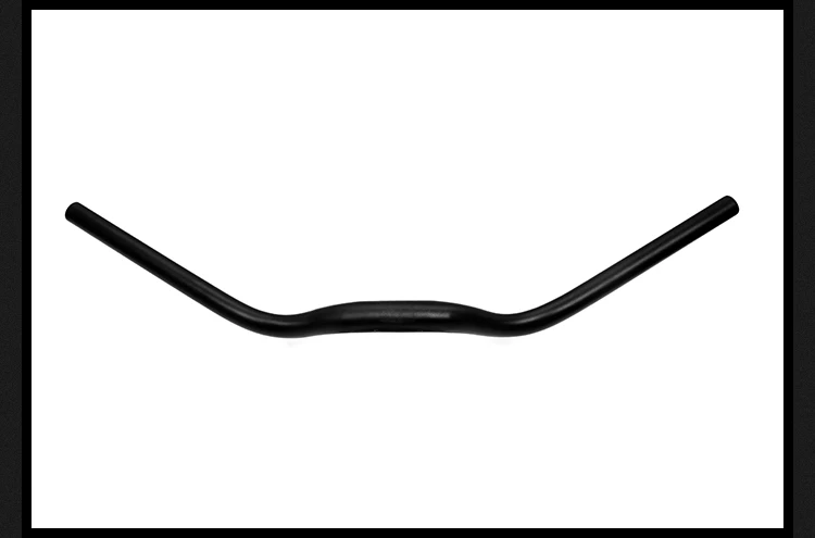 Tbest Guidon de Vélo, Guidon de Vélo Rétro, Barre de Extra Longue en Alliage D'aluminium 31, 8 X 720 Mm pour la Course à (Blue