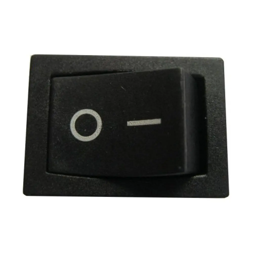 Interruptor liga/desliga kcd1 15*21mm, interruptor tipo barco com 2 pinos 6a 10/20 v 10a 250v 15x21, interruptor de alimentação, preto, novo, 125 peças