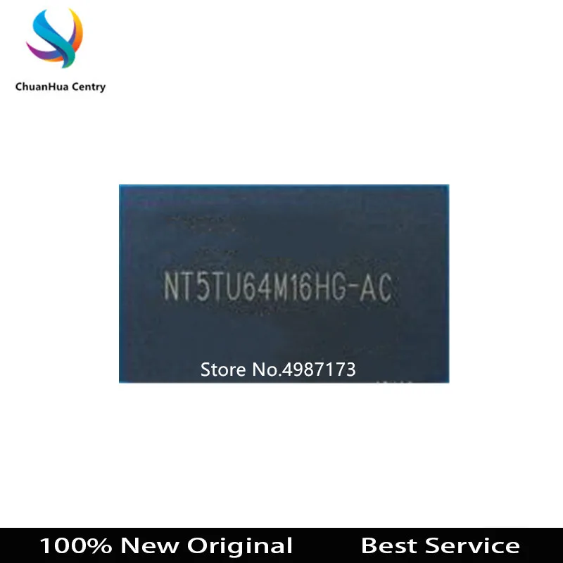 1 قطعة 100% جديد NT5TU64M16HG-AC DDR الأصلي في الأوراق المالية
