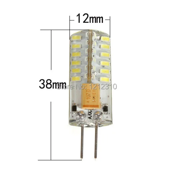 

20pcs/ lot Free shipping High Power SMD3014 6W DC12V G4 LED G4 bulb Lamp Replace 30W/60W halogen lamp 360 Beam Angle