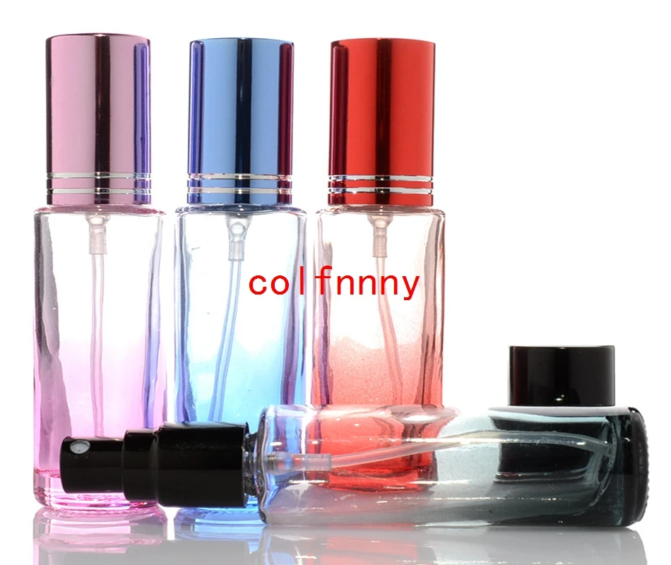 

500pcs/lot 10ml Transparent Glass Perfume Bottle 1/3OZ Refillable Glass Perfume Atomizer 10ml Spray Bottle