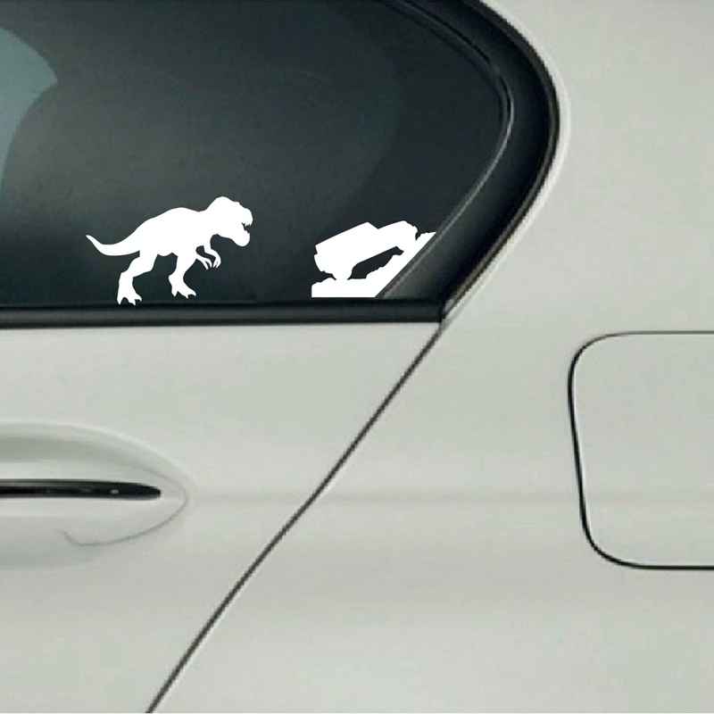 Car Sticker For Jeep T-rex Tyrannosaurus Rex Decals Dinosaur Vinyl Sticker For Jeep Car Window Laptop Decoration