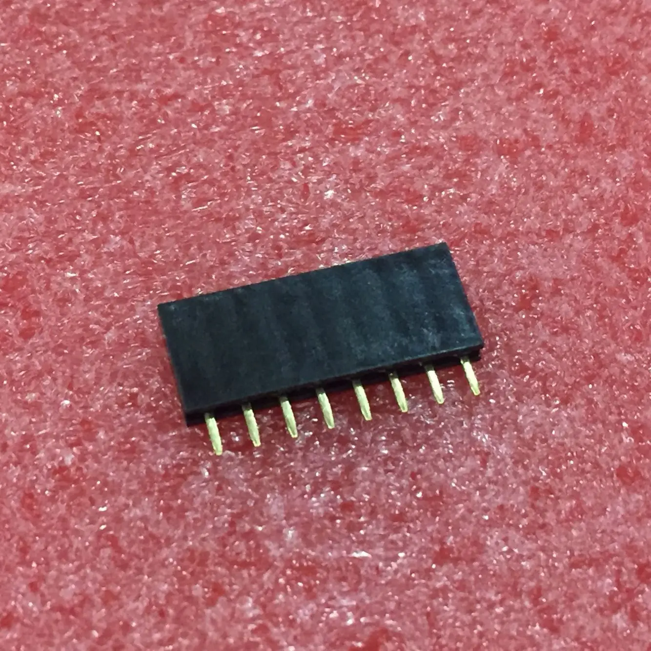 100 Stks/partij Header Strip 2.54Mm Pitch 8 Pin Female Single Row Rechte Header Strip 1*8P