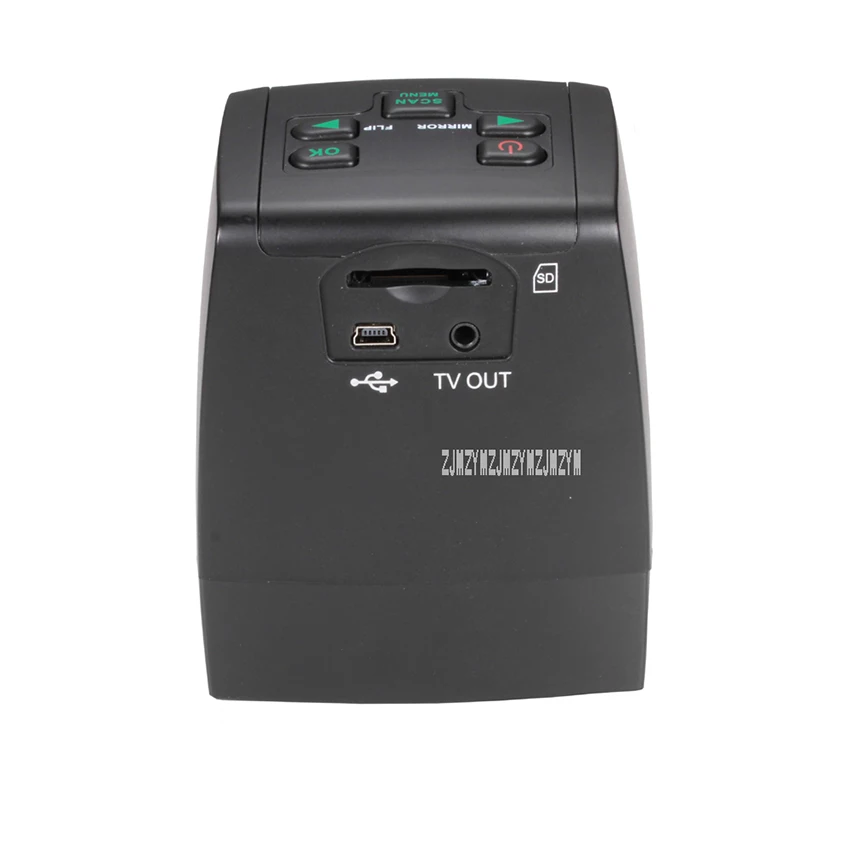 EC018 MINI Film Scanner High-resolution Digital Film Slide Scanner Converter CMOS 35mm/110/135/126KPK/8 films USB 2.4