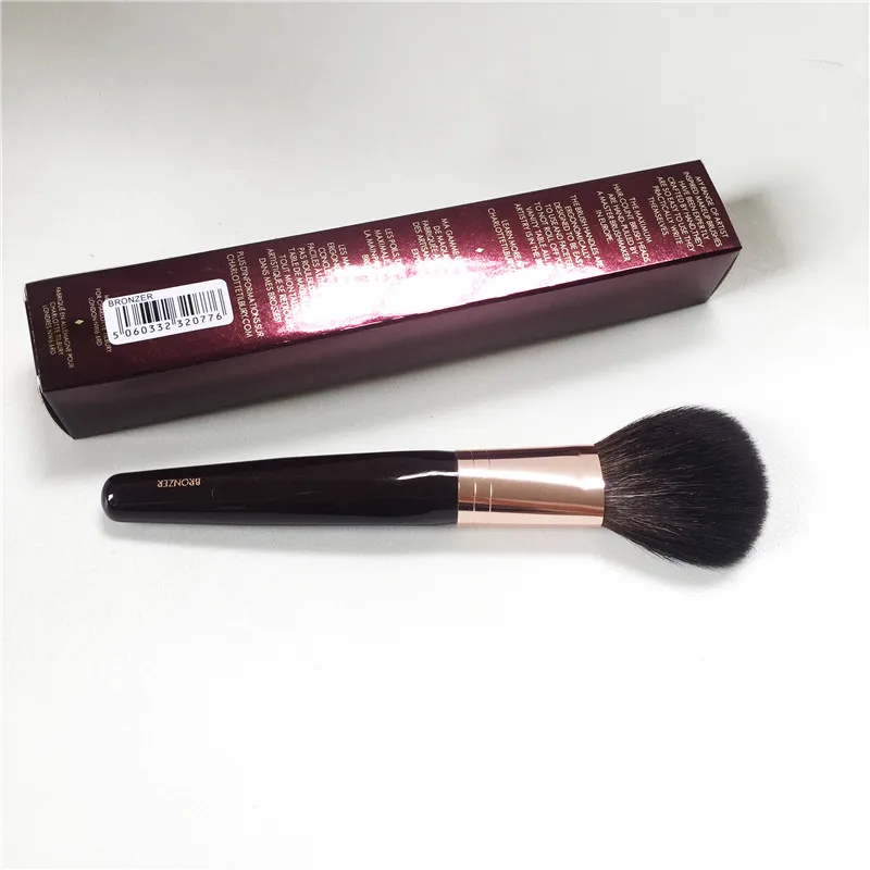 The Bronzer Makeup Brush - Squirrel & Goat Hair Mix Powder Finish Beauty Cosmetics Blender Tool Applicatior