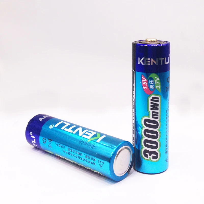 Baterías recargables aa aaa, baterías de repuesto recargables con cargador KENTLI