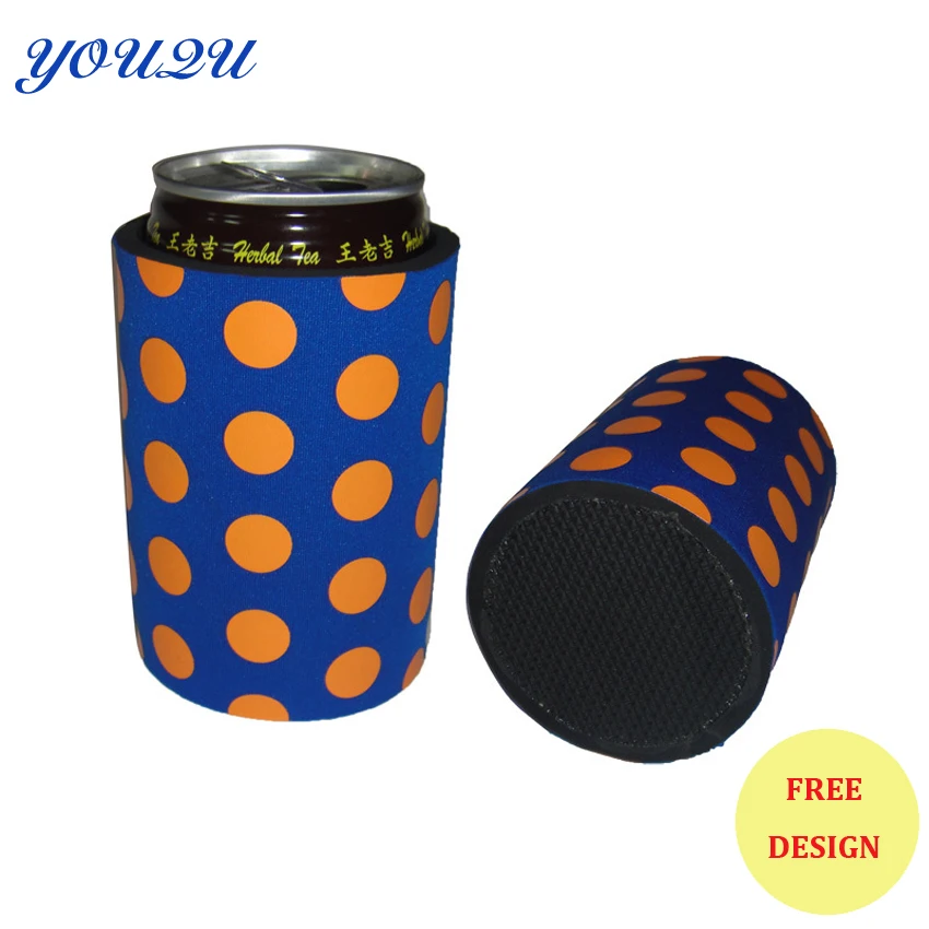 Custom Logo Sublimation 5mm Stubby Cooler Holder With Base Cheapest Cost Escrow Accept