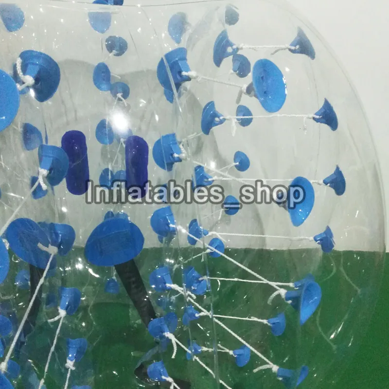 1.2m TPU Inflatable Zorb Ball Loopy Ball Air Bumper Football Inflatable Bubble Soccer Body Football Bubble