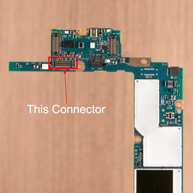 Aocarmo On Motherboard Power Volume Button Flex Cable FPC Connector Clip Plug For Sony Xperia XZ Premium G8142 G8141 XZP