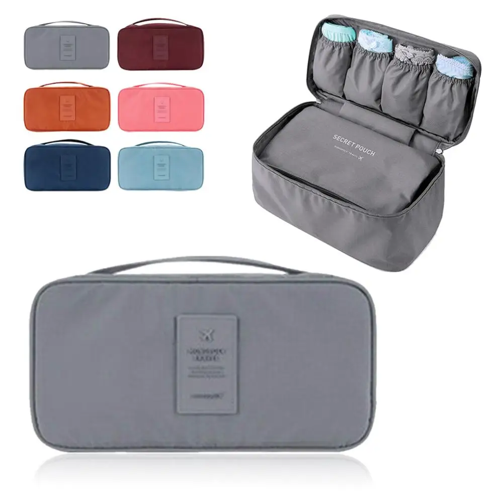 

Portable Useful Waterproof Organizer Bag Pouch Travel Trip Luggage Bra Underwear Handbag Storage Bag