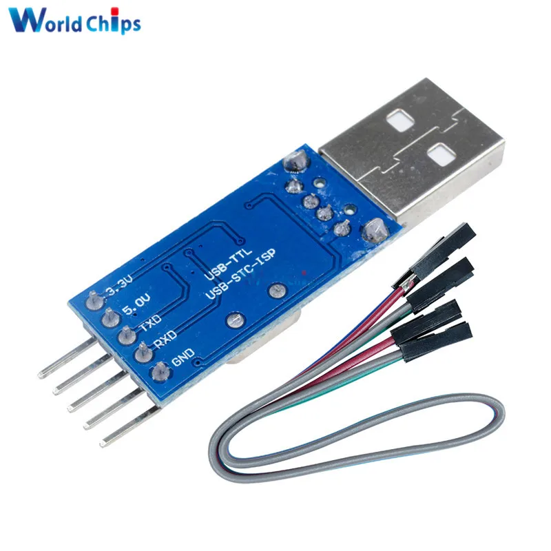 USB To RS232 TTL Converter Adapter PL2303 PL2303HXA Download Board Module With Flexible Cover 4Pins Cable