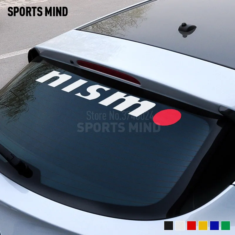 Windshield Car Sticker Decal Car Styling For Nissan Qashqai Juke Almera X-trail Tiida Note 350z X Trail Nismo Car Accessories