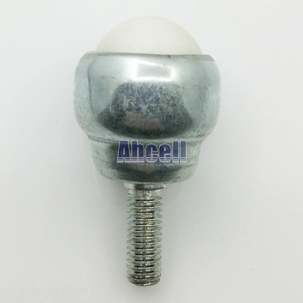 

1" inch Plastic Ball thread stud Bolt Ball transfer unit caster CY-25D-PL M8 thread rod fix POM ball bearing wheel roller