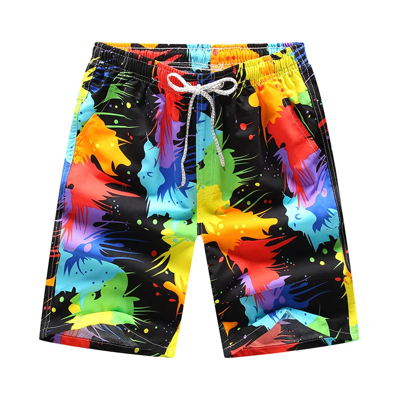 2024 New Men Board Shorts Summer Swimwear Beach Shorts Casual Print Quick Dry Shorts Swimshorts Fashion Men Shorts Breathable