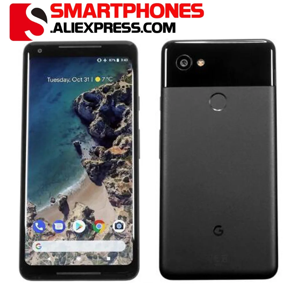 EU Version Google Pixel 2 XL 6.0'' Octa Core 4G LTE Original Android 8. 0 2880*1440  4GB RAM 64GB 128GB ROM EU Smartphone