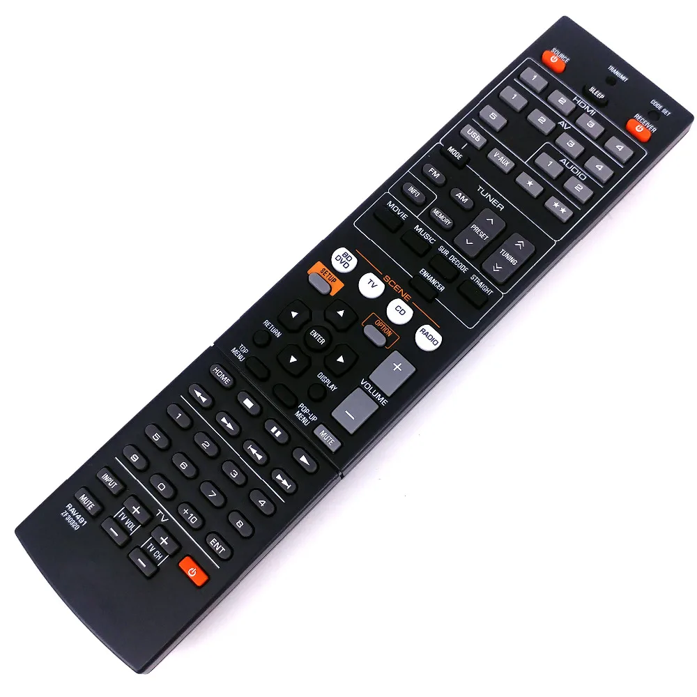 جديد استبدال عن بعد التحكم RAV491 ZF30320 لياماها AV استقبال راديو استبدال RAV494 HTR-4066 RX-V475 RX-V373 RX-V471