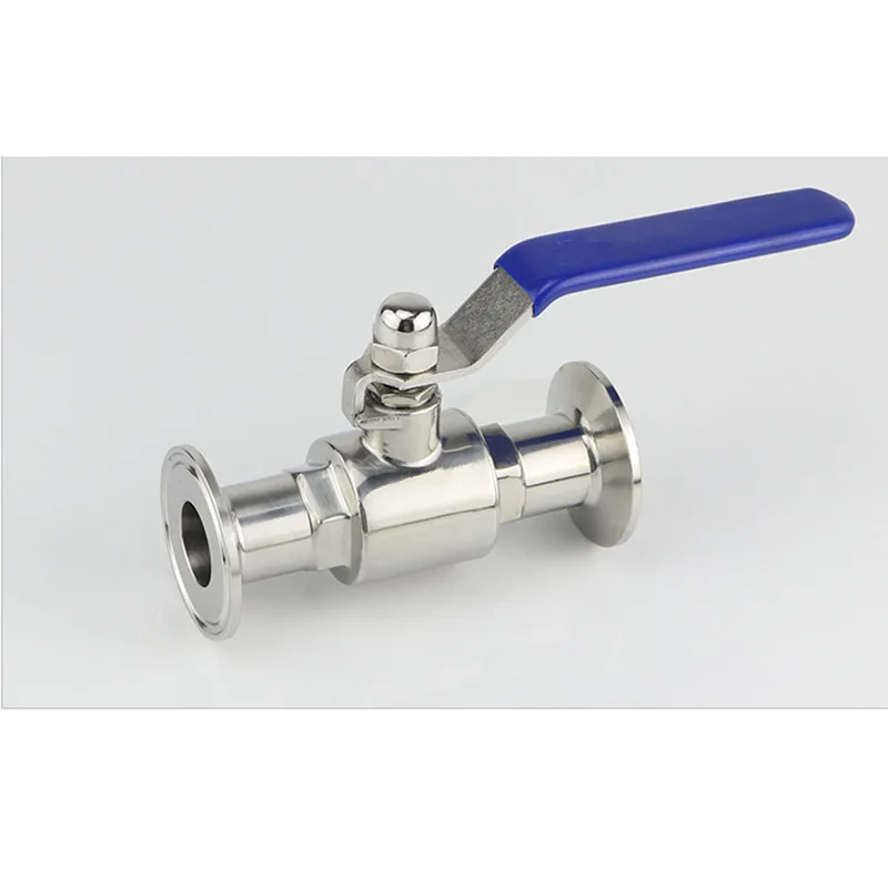 

1" 25mm 304 Stainless Steel Sanitary Ball Valve 1.5" Tri Clamp Ferrule Type For Homebrew Diary Product
