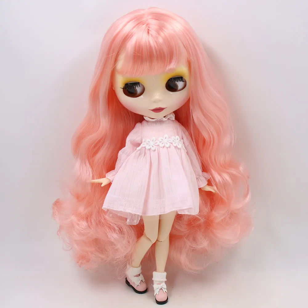 Outfits für Blyth puppe Spitze futter kleid mit die socken für den GEMEINSAMEN körper nette dressing 1/6 BJD ICY DBS