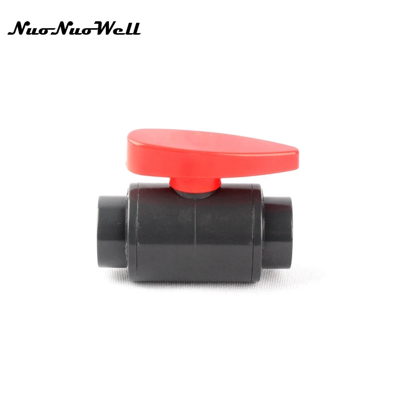 PVC Ball Valve Tap Connector, Pipe Adapter, Adjustable Flow Fittings, Garden Irrigation, Aquarium Supply, ANSI 1/2 