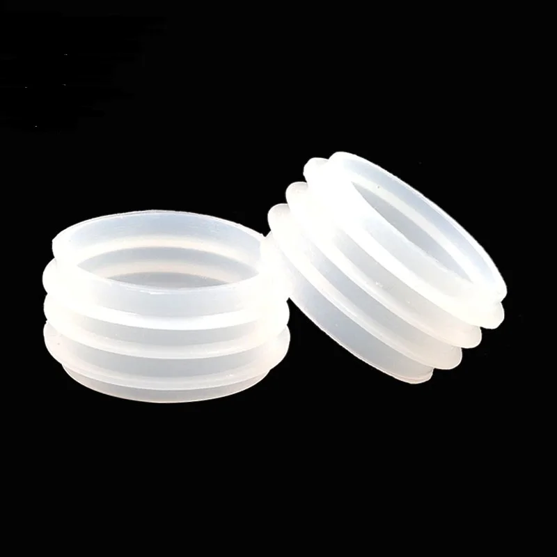 3pcs/5pcs White Rubber Hookah Seal Grommet For Glass Shisha Water Pipe Sheesha Chicha Narguile Glass Base Bottle Accessories view 3
