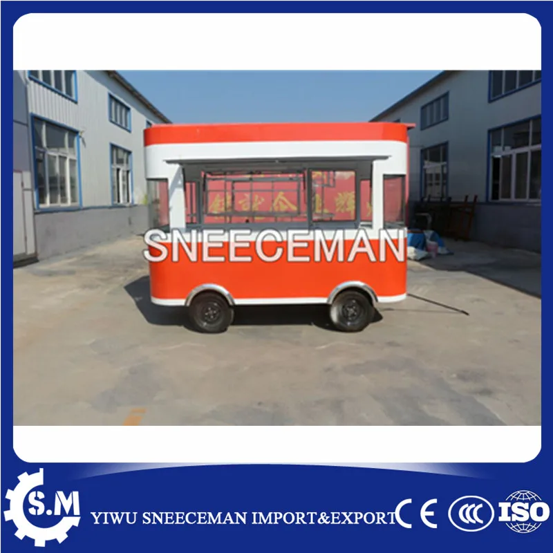 hot sales best quality french chips food trailer french fried food trailer bun food trailer