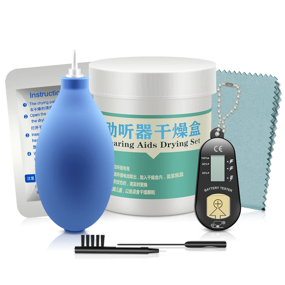 

Hearing Aid Maintenance Kit Daily Drying Cleaning Care Kit