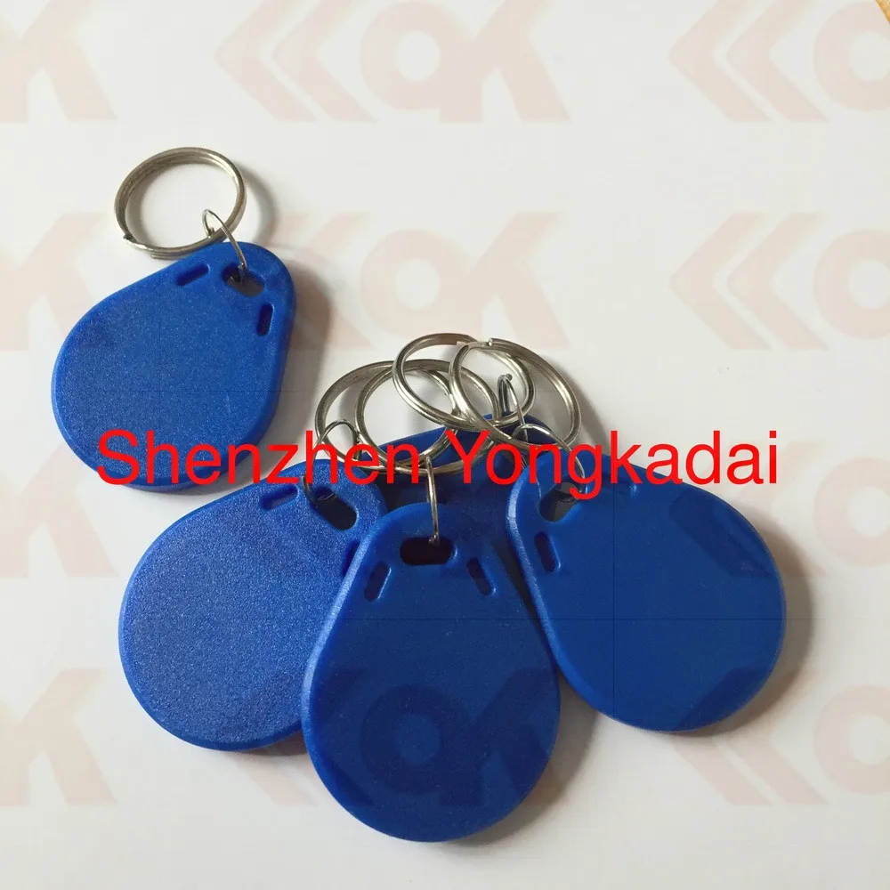 

200pcs/lot RFID Tag 13.56MHZ FudanM1 keychain ABS Key Fob access control