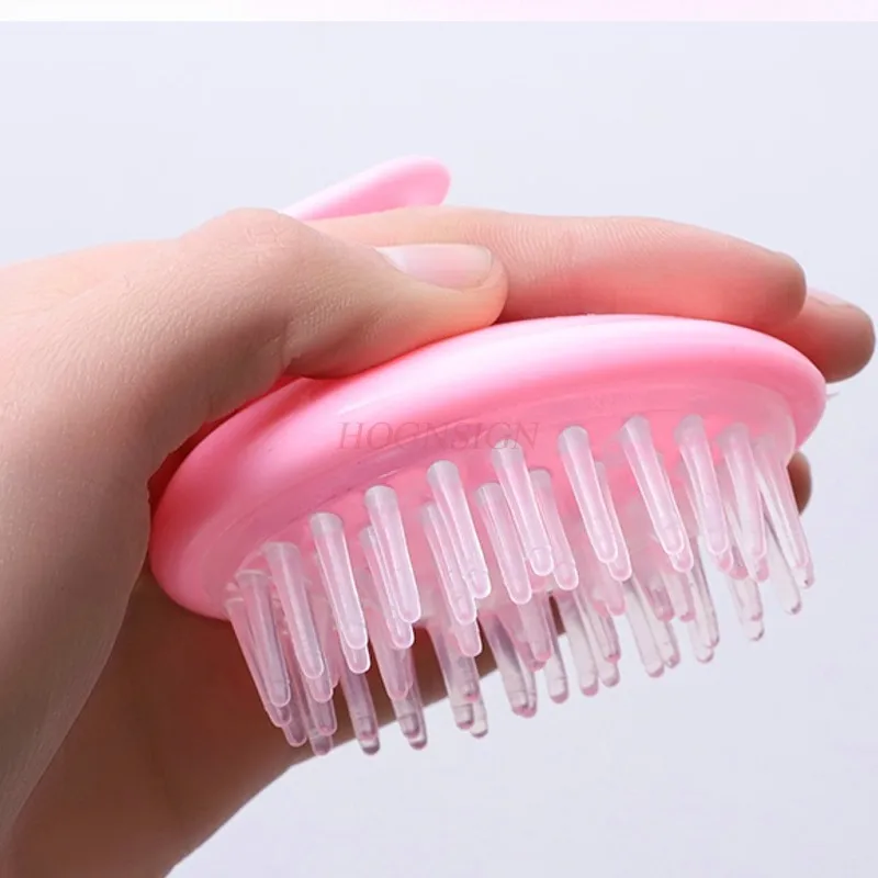 

Shampoo Brush Silicone Adult Massage Tool Combs Long Hair Comb Men And Women Bath Scalp Head Bathing Artifact Massager Hot Sale