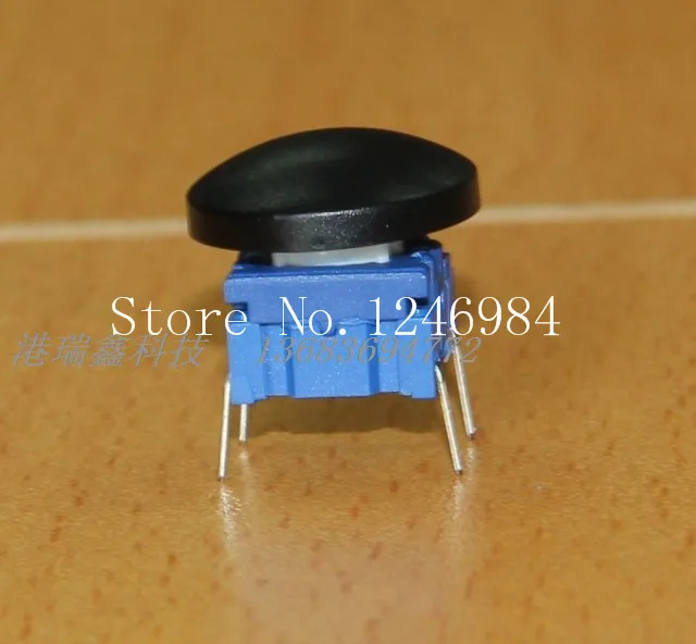 

[SA] Дания MEC micro switch reset switch button switch 3FTL6 + 1ZC09 black -- 50 шт./лот