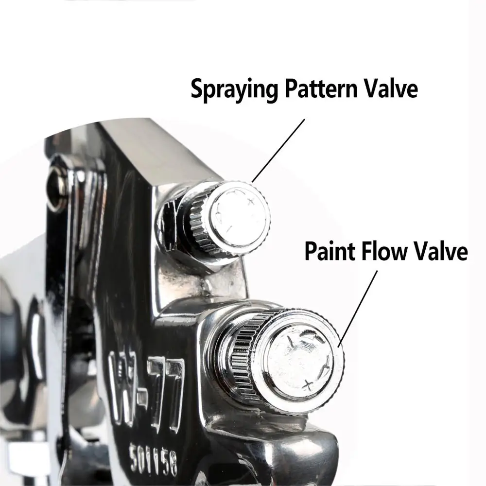 Imagem -05 - Valigota-pulverizador Pneumático para Pintura de Parede 3.0 mm Fonte de Pressão para Alimentação Pulverização a ar para Pintura em Revestimento Principal