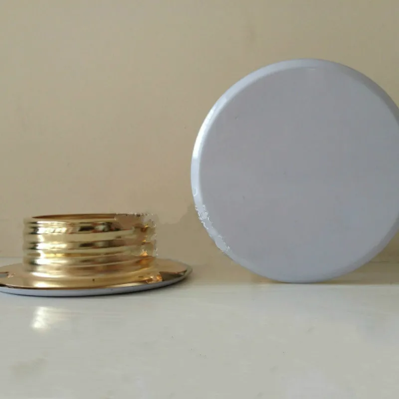 2 Pcs Concealed Fire Sprinkler Decorative Pipe Covers Head Plate Panel 5.5cm 8.7cm Decorative Plates Cover Shell Anti-corrosion