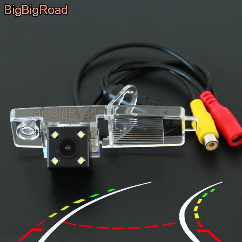 BigBigRoad Car Intelligent Dynamic Tracks Rear View CCD Camera For Lexus RX 300 RX300 1998 -2003 GS300 GS350 GS430 GS460 GS450h