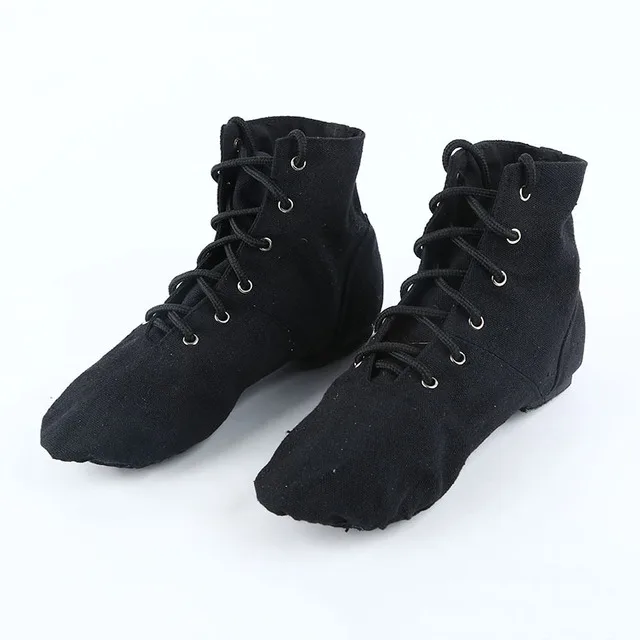 New style sneakers women shoes high top dance shoes comfortable soft bottom shoes canvas jazz dance shoes woman sports Oxford