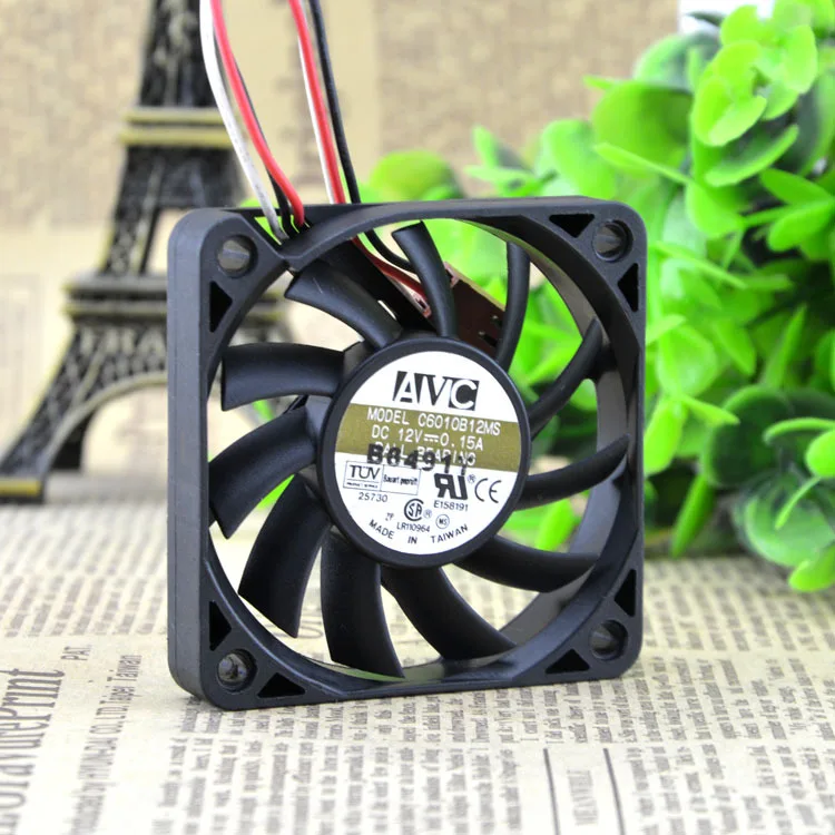 Asli untuk AVC F6010B12MS C6010B12H 6010 12 V 0.1A 0.15A Fan