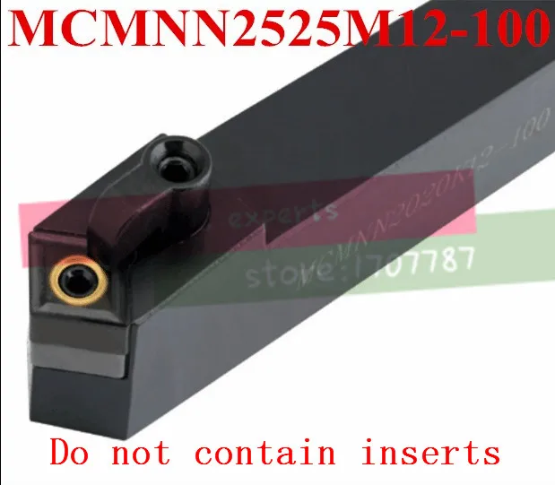 Chất Lượng cao MCMNN2525M12-100 Kim Loại Lathe Cụ Cắt CNC Chuyển Công Cụ 25 mét * 25 mét * 150 mét Đảo Trộn Bên Ngoài công cụ