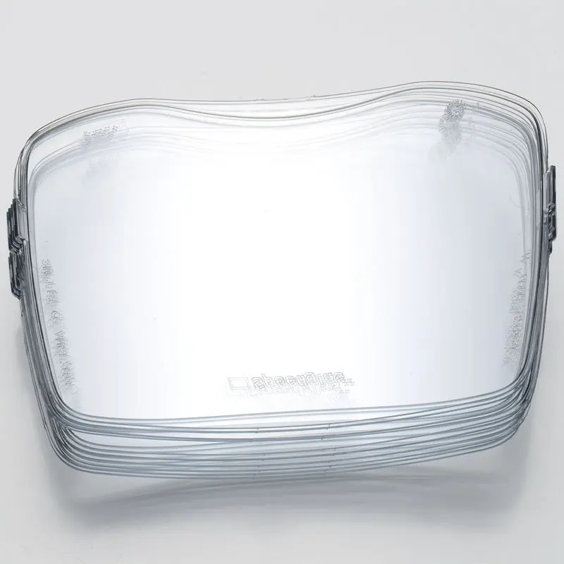 2 unids/lote lente de soldadura cubierta transparente reemplazo protector de plástico oscurecimiento automático 3M Speedglas 9100v 9100fx casco