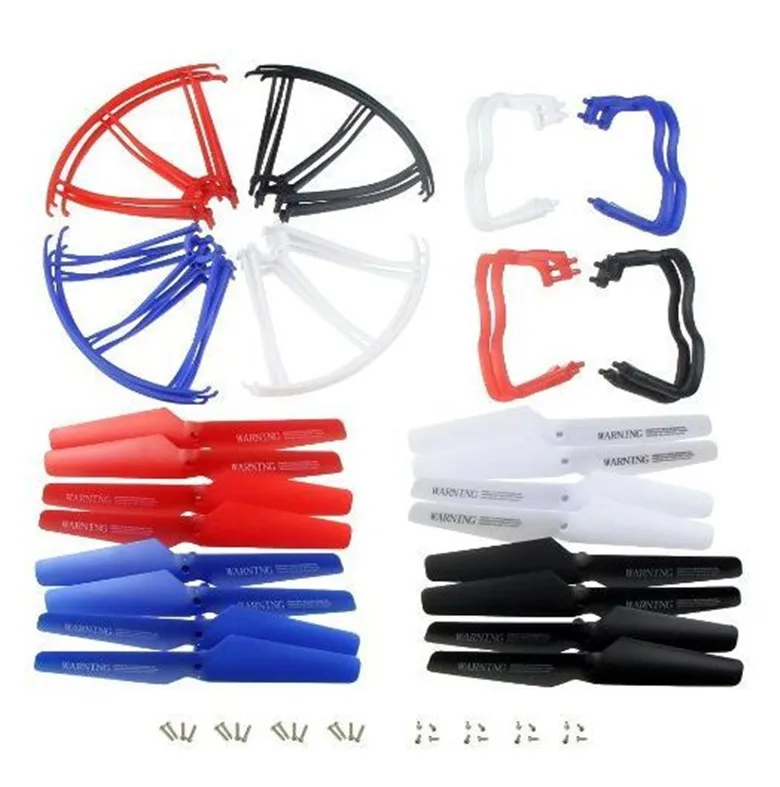 Syma X5 X5A X5C X5C-1  four axis aircraft main fan blade propeller protection sets of landing gear parts kits