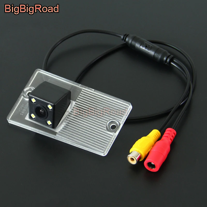 BigBigRoad لكيا نازا سورينتو MK1 2003 2004 2005 2006 2007 2008 سيارة الرؤية الخلفية احتياطية كاميرا لموقف السيارات مقاوم للماء للرؤية الليلية