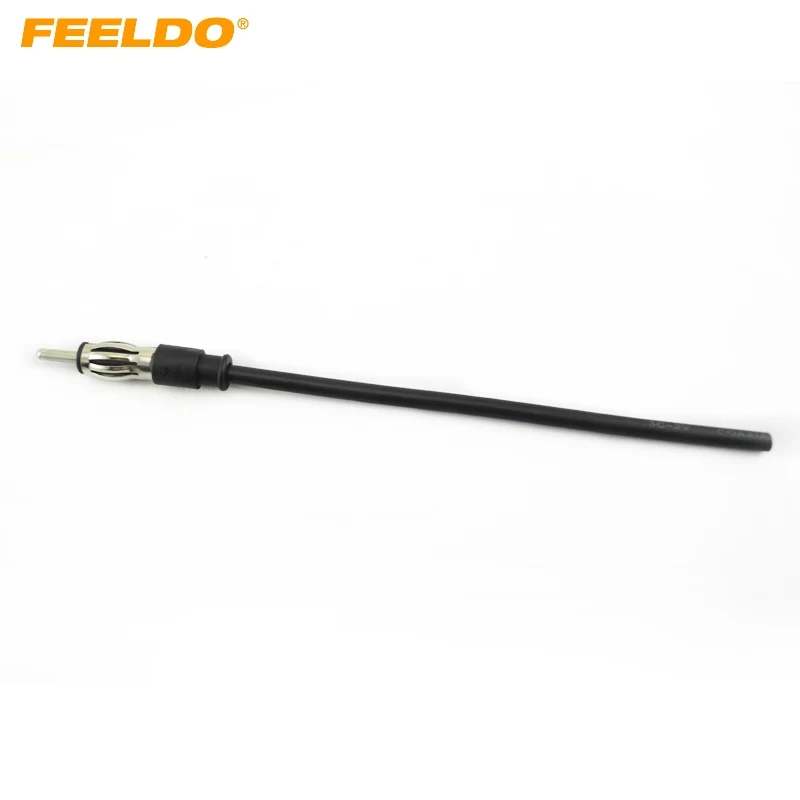 FEELDO Universal Car Radio Male Antenna Motorola Adapter Wire Cable For Aftermarket Stereo#2620
