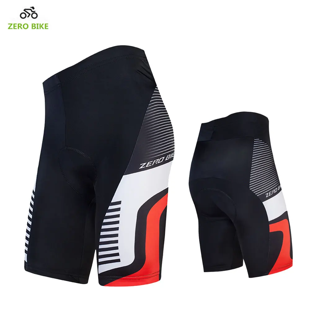 ZERO BIKE New Men's Cycling Shorts Breathable 4D GEL Padded Bike/Bicycle Outdoor Sports Tight Shorts Bermuda ciclismo