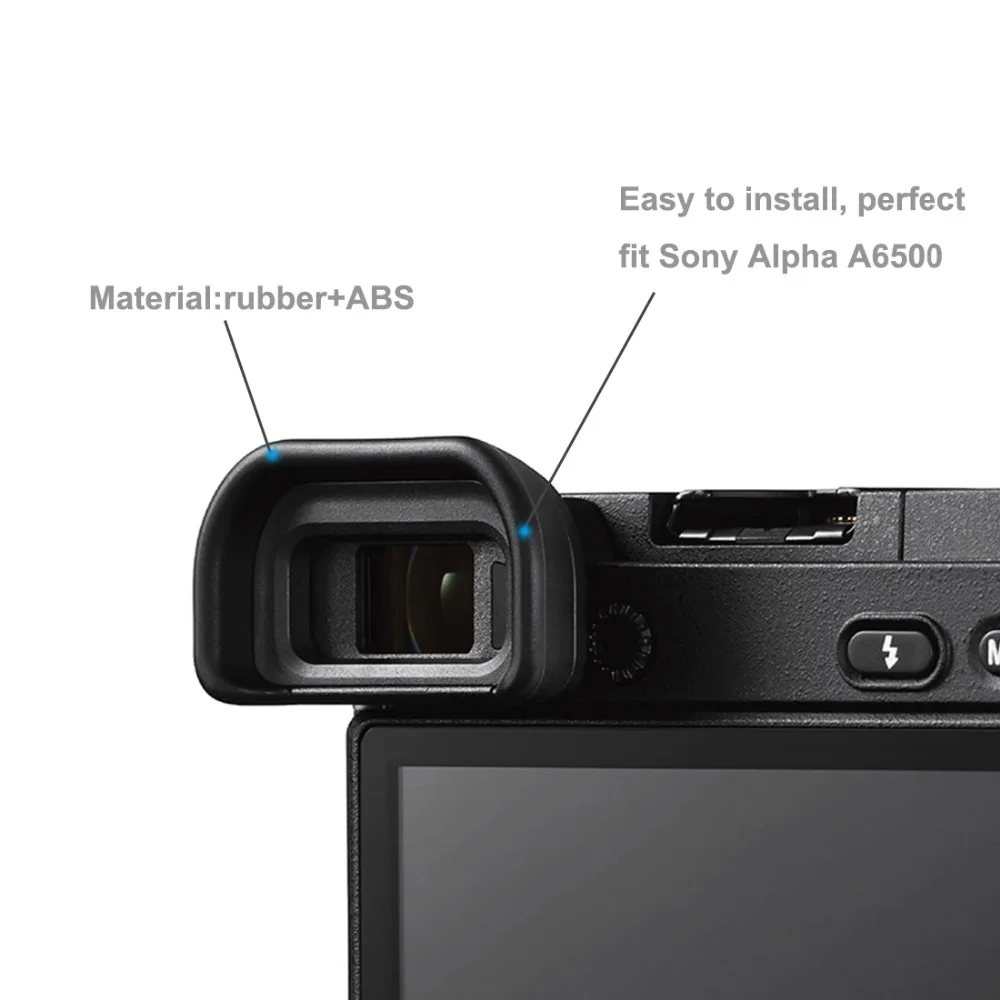 Lxh EP-17 Mata Cangkir Eyecup Lensa Mata Viewfinder untuk Sony Alfa A6500 Kamera DSLR Menggantikan Sony FDA-EP17