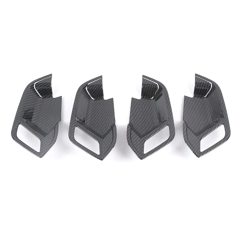 For Audi Q3 (F3)  2019 2020 2021 2022 2023 ABS Interior Car-Styling Accessories Car Inner Door Handle Bowl Cover Trim 4pcs