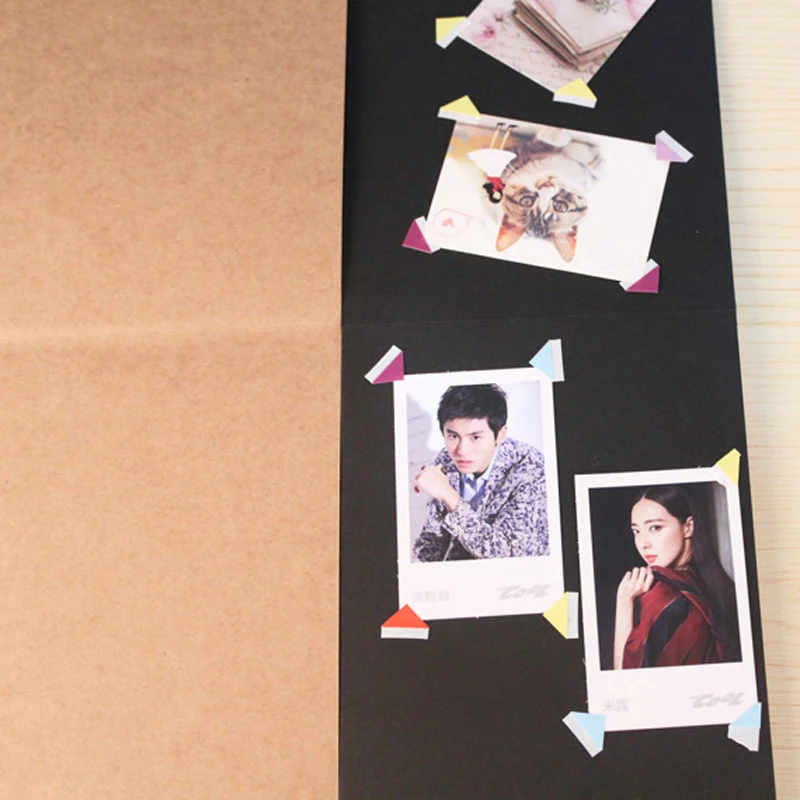 Diy tower handmade photo album Wedding Photos Children Family Memory Record Scrapbooking Album Sticky Type Lovers Birthday Gift