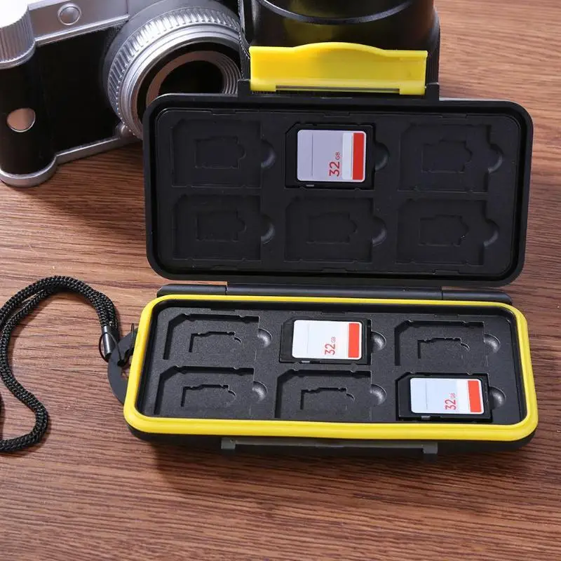 Cajas de tarjetas de memoria
