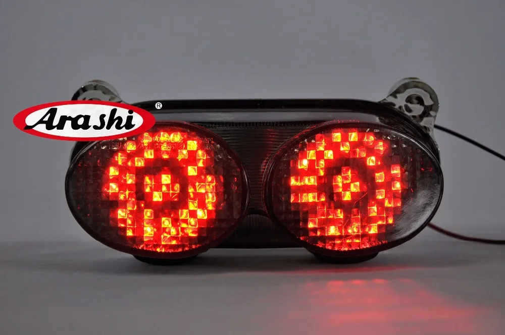 

Arashi For KAWASAKI 98-02 Ninja ZX-6R 98-02 Ninja ZX-9R Motorcycle Turn Signal Tail Lights LED Brake Lamps