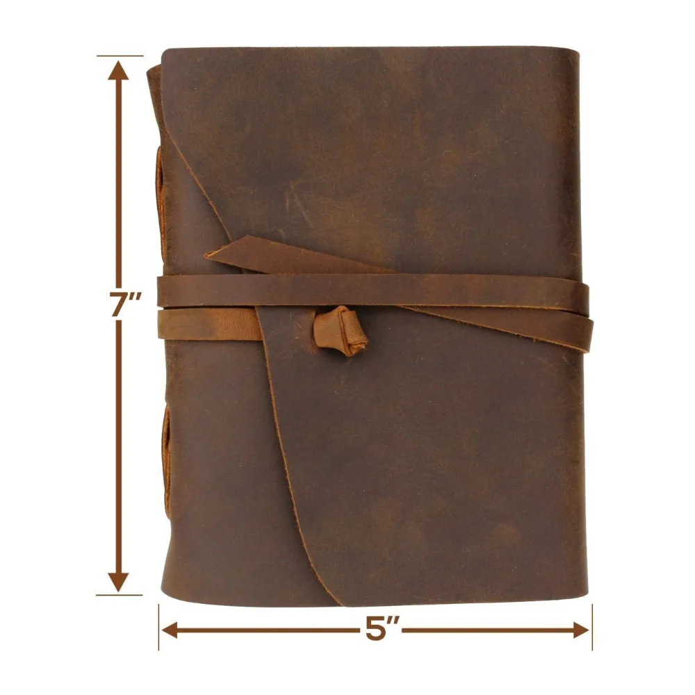 Fromthenon Genuine Leather Notebook Journal 5x7\