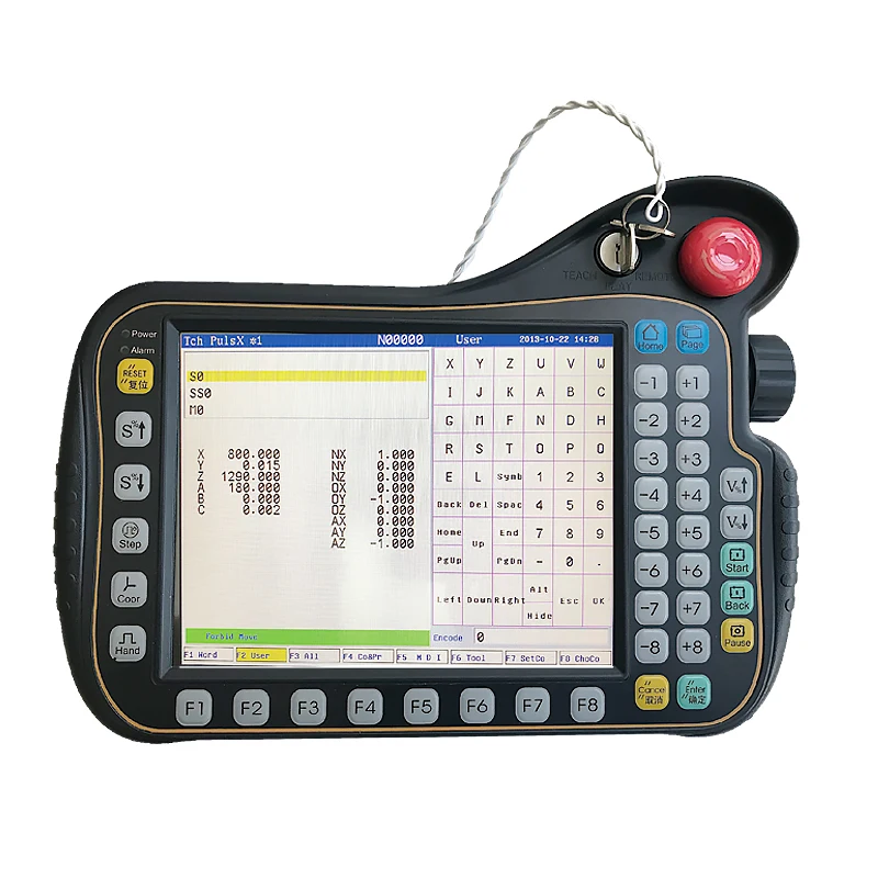 New professional 6/7/8 axis MODBUS 7 axis cnc robot controller for robot machine PLC+CNC+Teach function