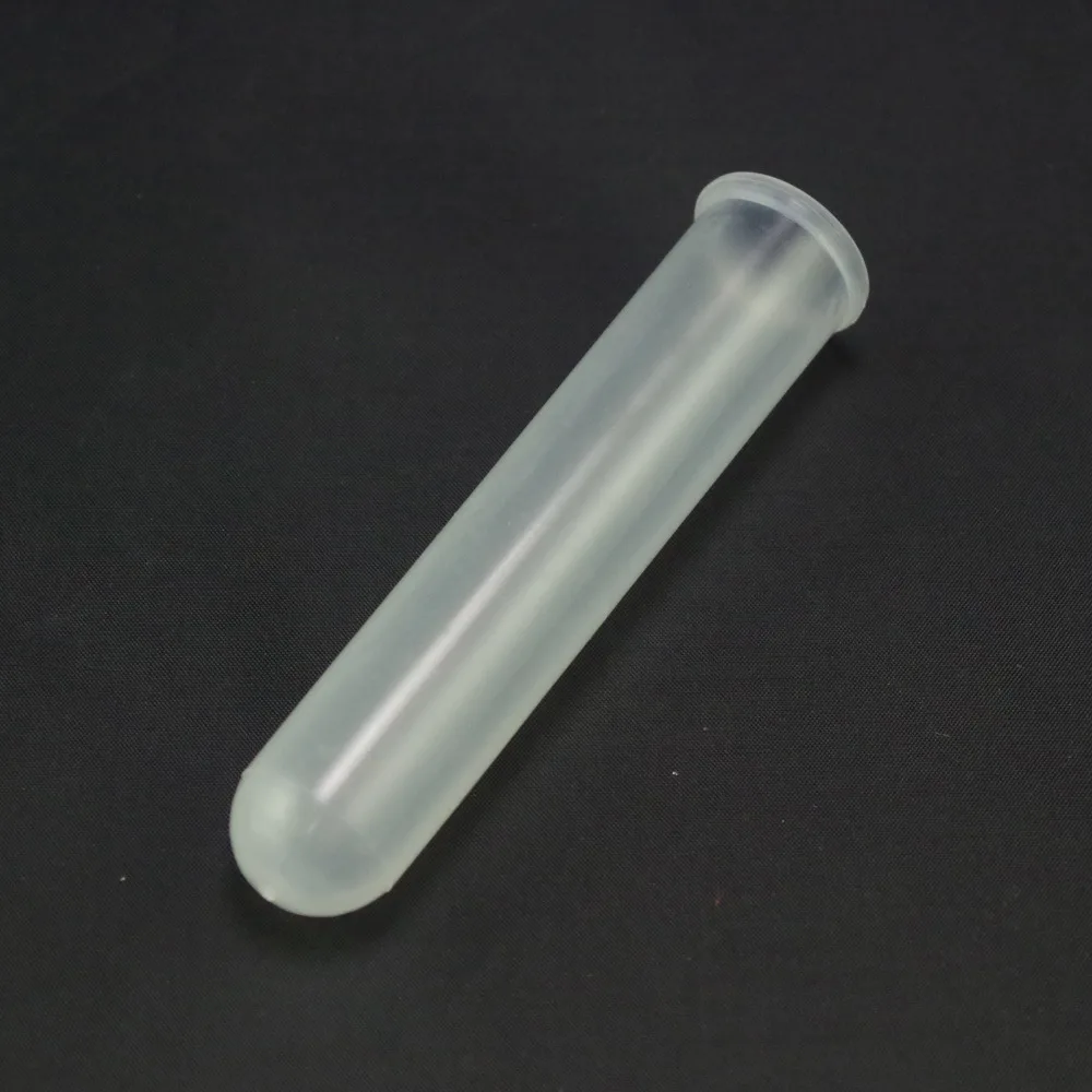 LOT5 20ml Plastic Test Tubes Centrifuge Tubes Round Bottom With Cap EP Tube PCR Tube Sample Specimen Laboratory